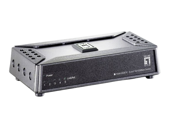 5 PORT 10/100Mbps Ethernet Switch  with Magnetic base