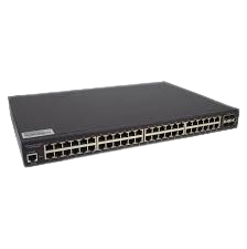 52-Port L2 Plus Managed Gigabit Switch, 48 x 1GbE RJ45, 2 x 1GbE SFP, 2 x 1/2.5GbE SFP

