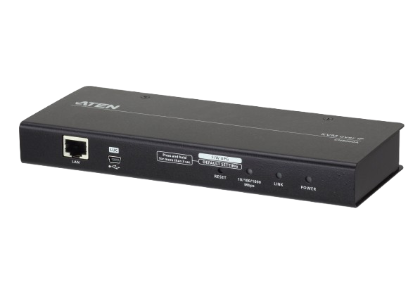 KVM/PDU Over IP (1-port). Serial Console/Modem. Virtual Media. Virtual Media x2 speed. Audio enabled. LUC port. Enhanced resolution.
