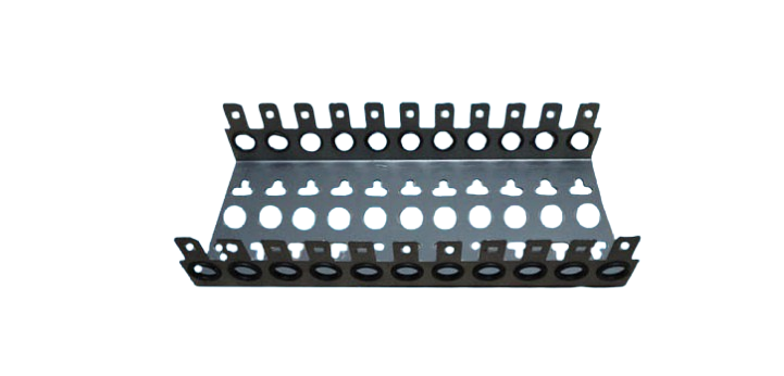 11 WAYS FRAME - with plastic fitting FOR 10 PAIRS MODULES