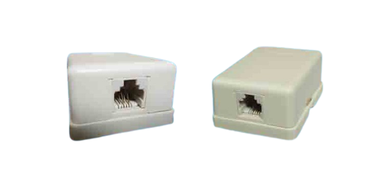 SINGLE SURFACE JACK 6P4C
