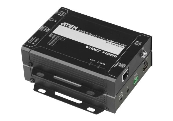 HDMI HDBaseT-Lite Extender with POH.
